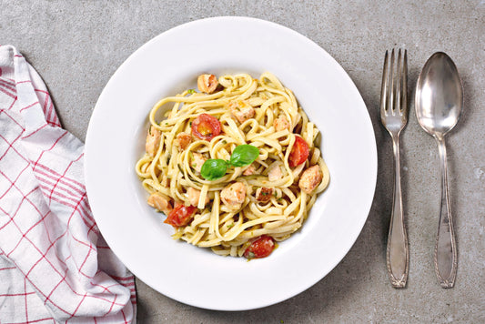 canned salmon pasta