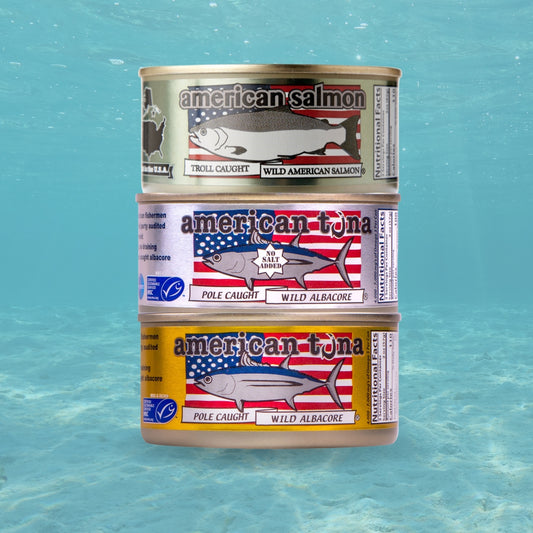 SAMPLER, 3 PACK (Tuna + Salmon Classics)