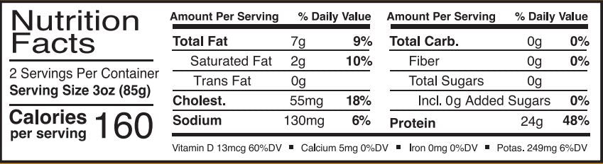 TUNA WITH SEA SALT (6 OZ)