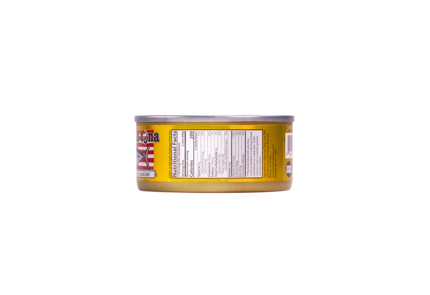 TUNA WITH SEA SALT (3.5 OZ)