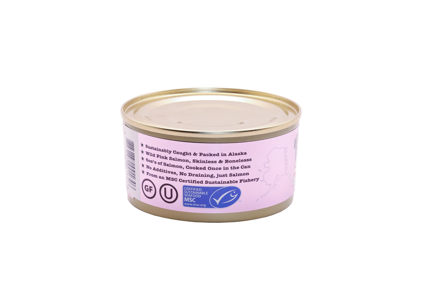 PINK SALMON SEASONED WITH SALT