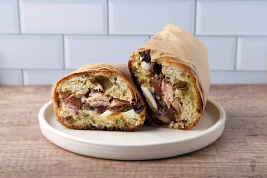 Pan Bagnat (French Tuna Sandwich)