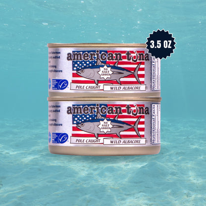 Wild Albacore Tuna, No Salt Added (3.5 oz)