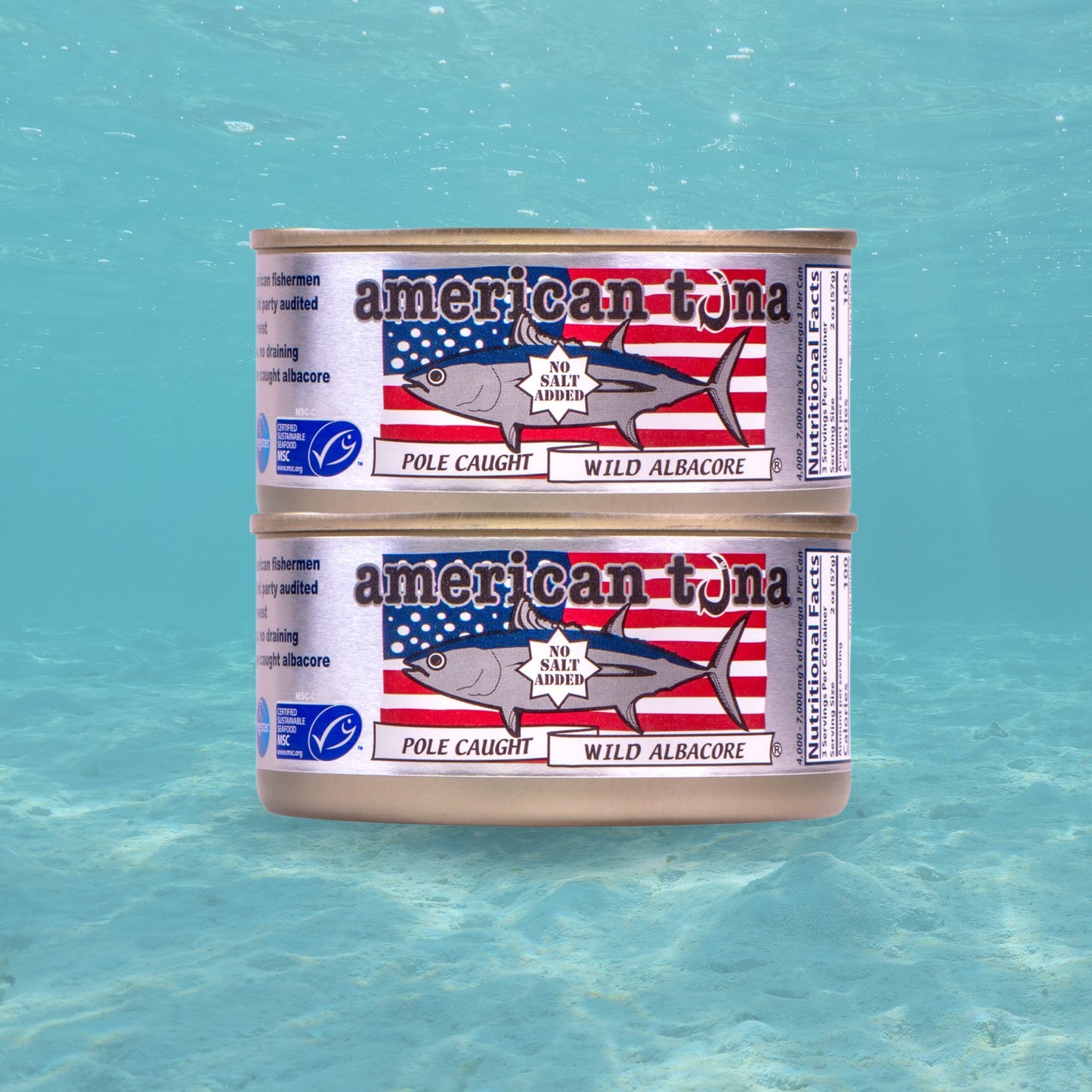 Wild Albacore Tuna, No Salt Added 6oz