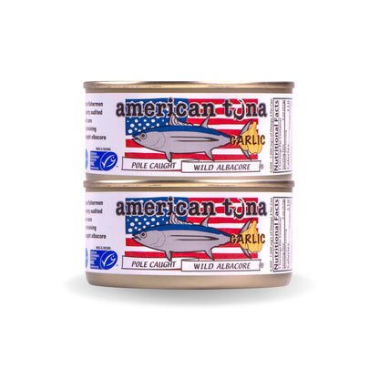 Wild Albacore Tuna, with Garlic