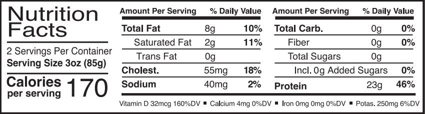 Wild Albacore Tuna, No Salt Added 6oz