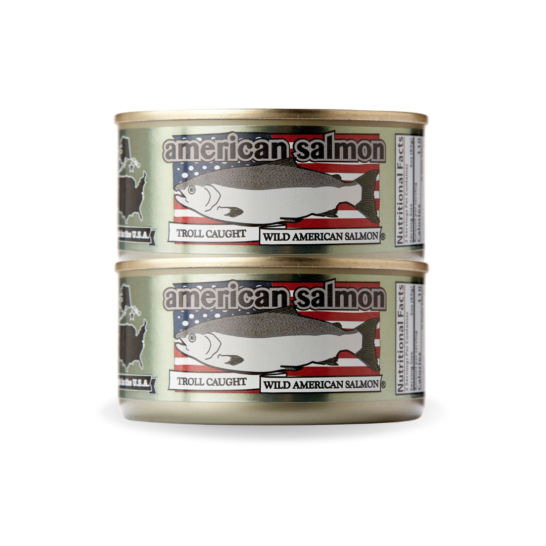 Salmon Seasoned With Sea Salt