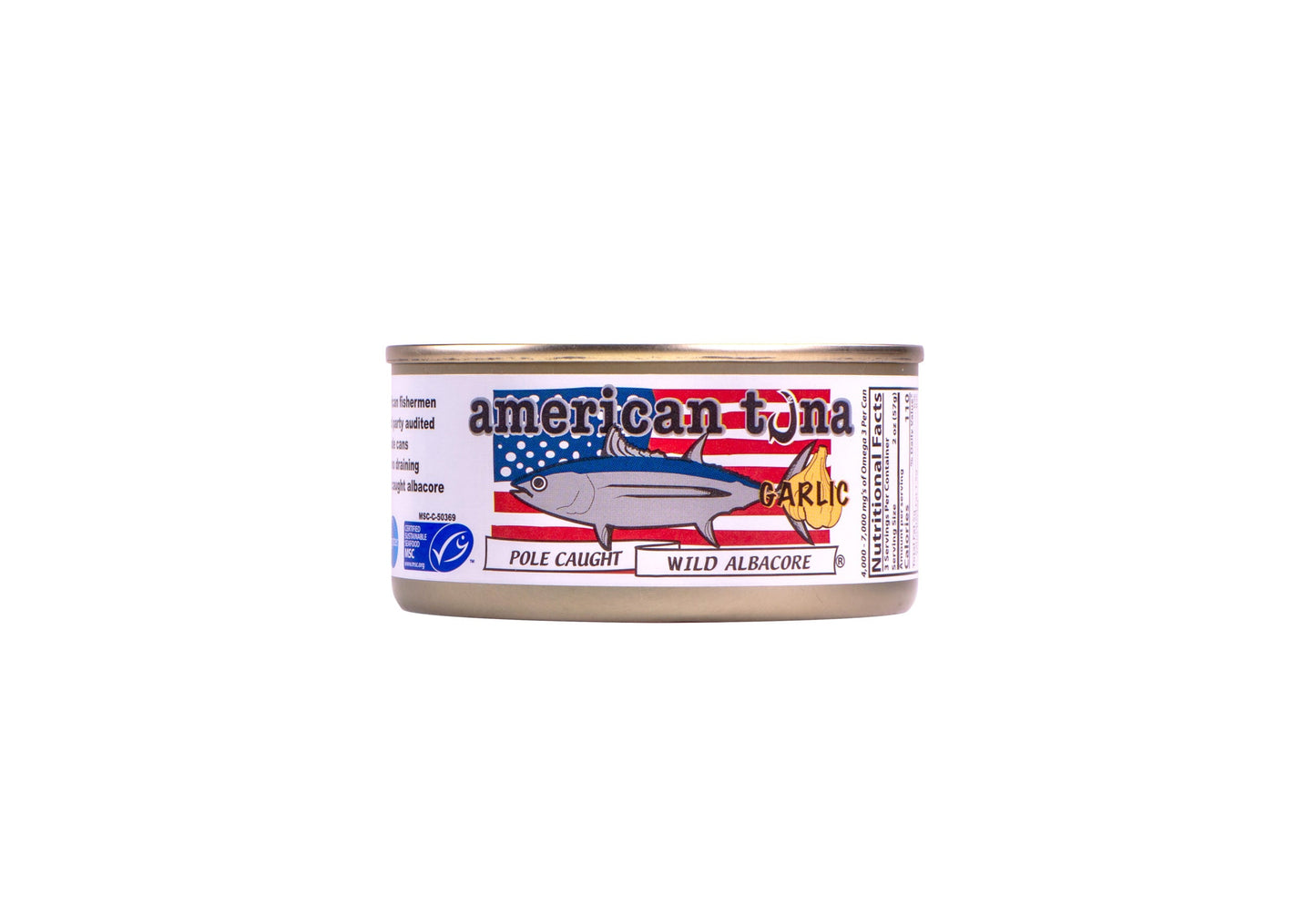 Wild Albacore Tuna, with Garlic