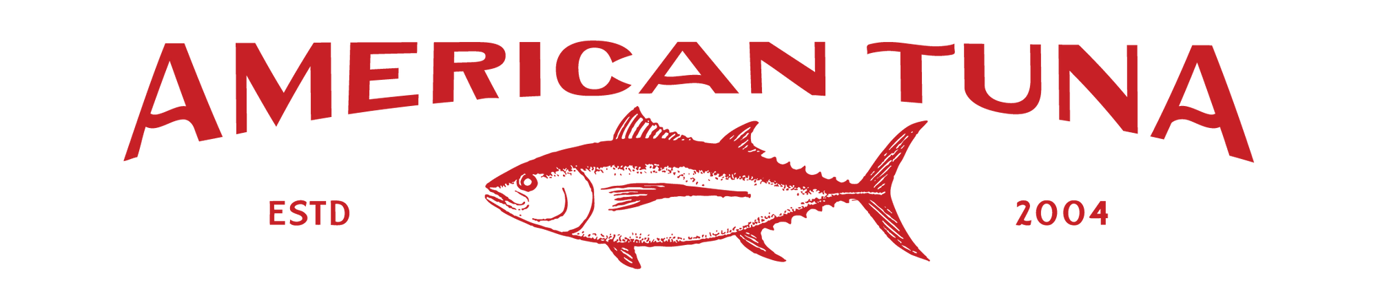 American Tuna Logo with Albacore Tuna 