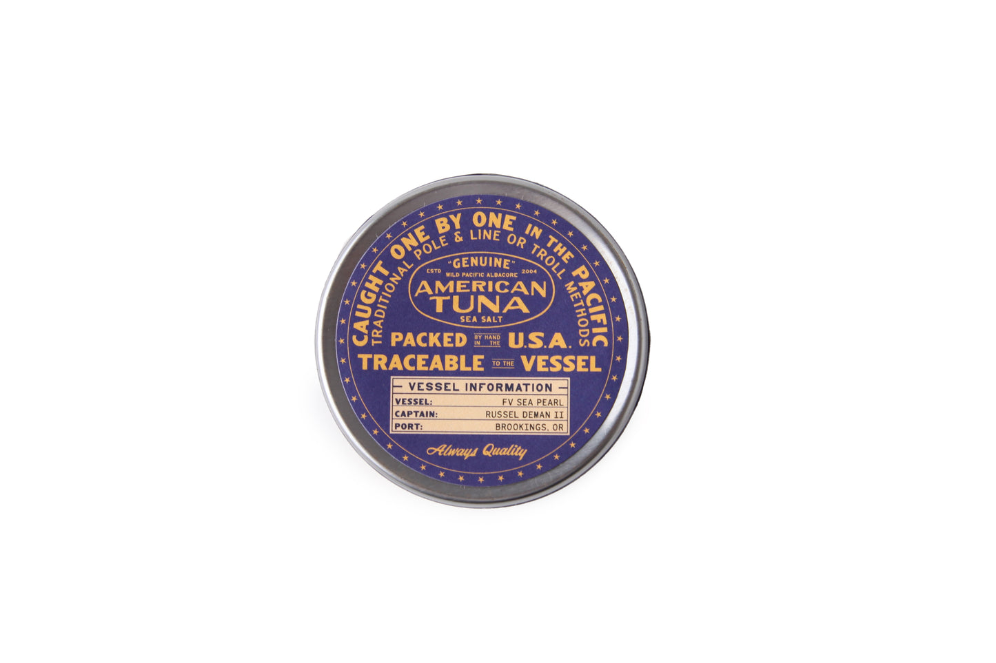 TUNA WITH SEA SALT (3.5 OZ)