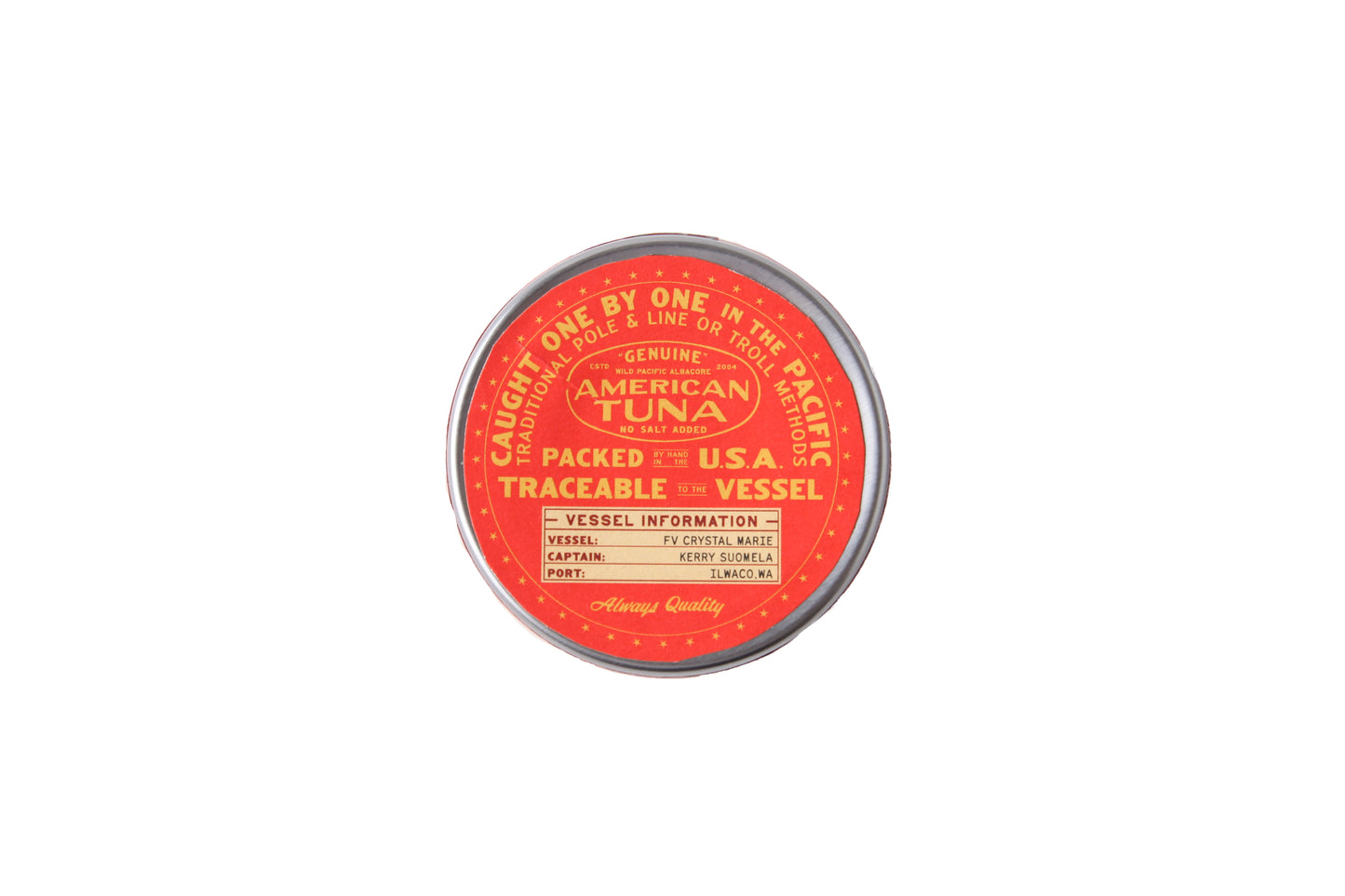 TUNA NO SALT ADDED (3.5 OZ)