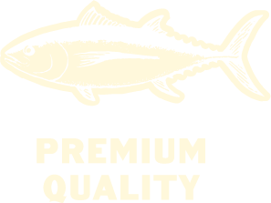 Icon of a tuna fish representing the premium quality of American Tuna.